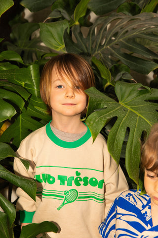 Sweatshirt Tennis Vert