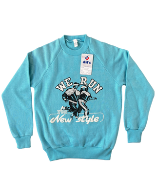 Sweatshirt 90's We Run - 8 ans
