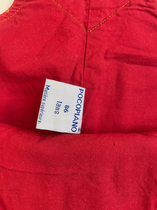 Red worker suit Club Trésor ReLoved - 2 and 4 years