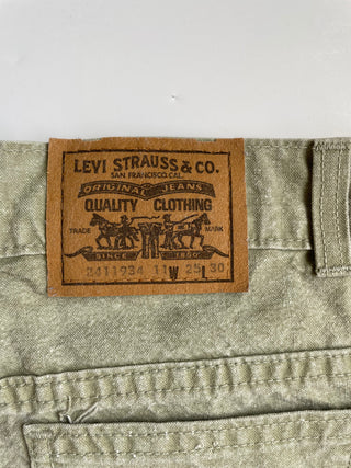 Levi's 90's pants in washed effect denim canvas - 10 years