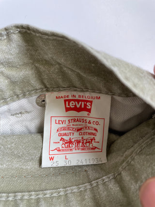 Levi's 90's pants in washed effect denim canvas - 10 years