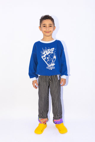 Sweatshirt Windsurfing Bleu
