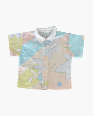 Chemise pastel "I Like Tennis"  - 6 mois