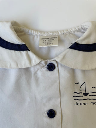 Chemise marin "June Moussaillon"  - 6 mois