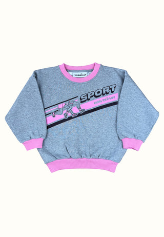 Pink Sports Sweatshirt