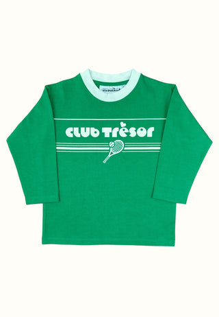 Green Tennis Long Sleeve T-Shirt