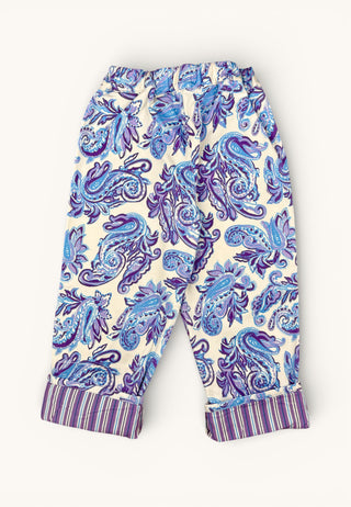 Pantalon évolutif Purple Paisley
