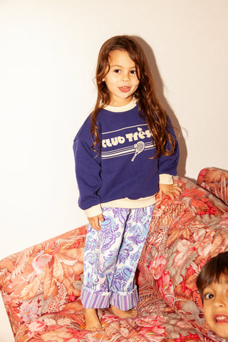 Pantalon évolutif Purple Paisley