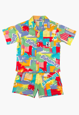 Ensemble Chemise Short Bahamas 80's