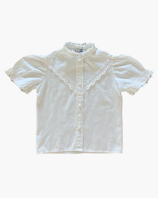 Chemise détails broderie anglaise - 2 ans