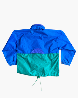 Parka imperméable 90's colorblock - 10 ans