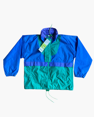 Parka imperméable 90's colorblock - 10 ans