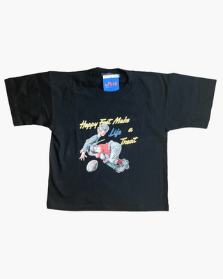 T-shirt 90's "Happy Feet Make Life a Treat" - 6 ans